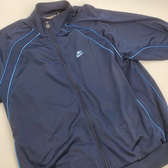 Nike Other - 4for$25 Nike Zip Up Mens Navy Blue Sport